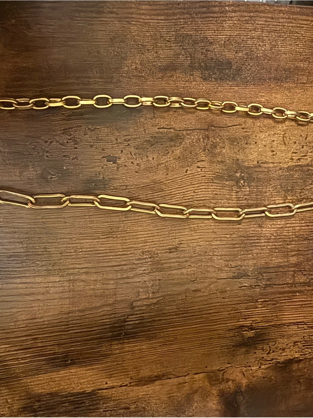 Gold Chain Link Necklace - Women Jewelry